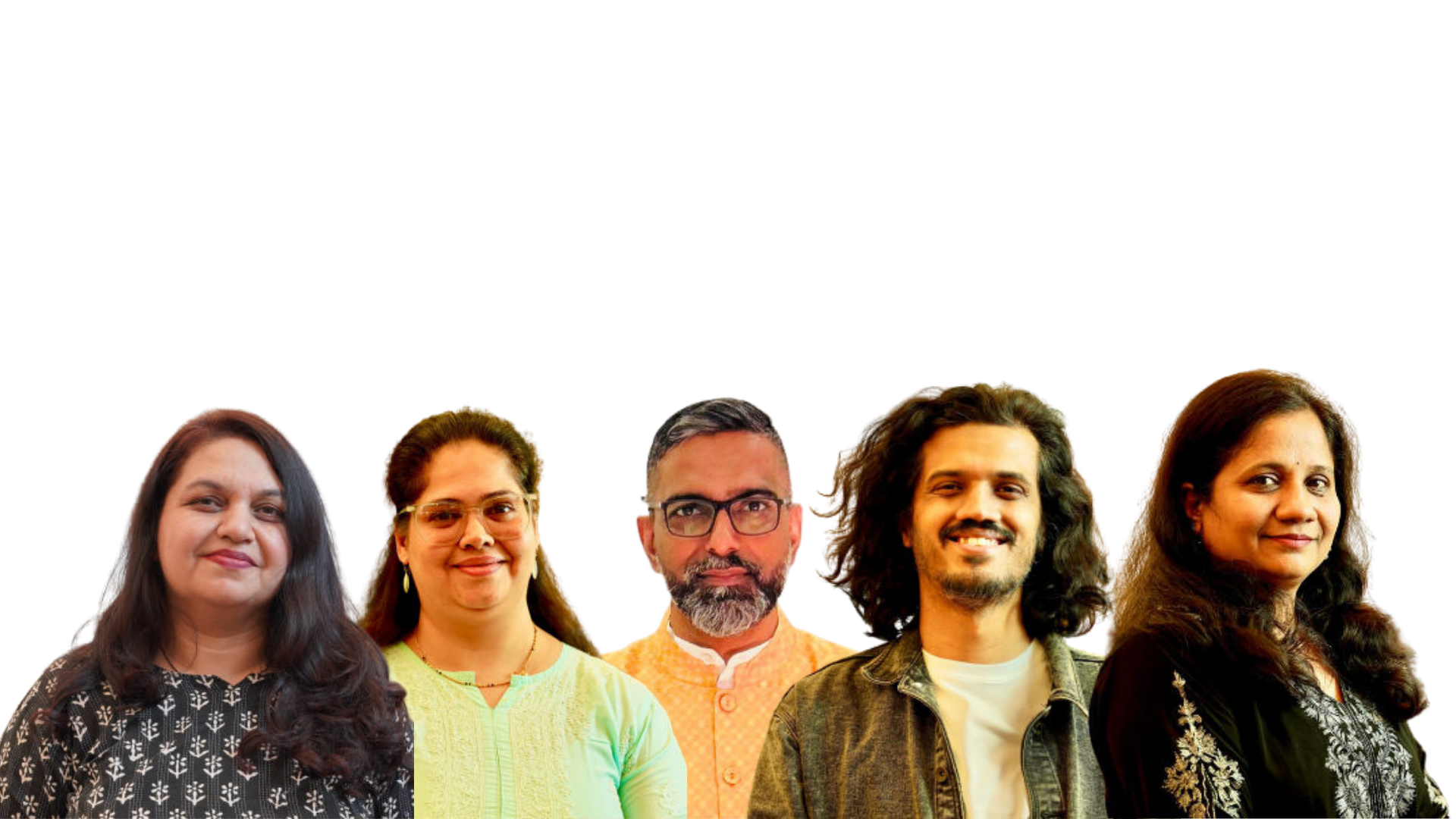 A transparent photo of the band ArtBank Pune